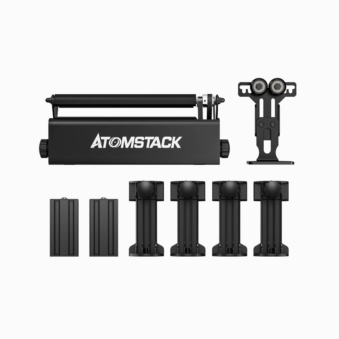 Atomstack FB2 Enclosure Foldable + F2 Honeycomb Working Panel + R3 Pro Rotary Roller - Atomstack EU
