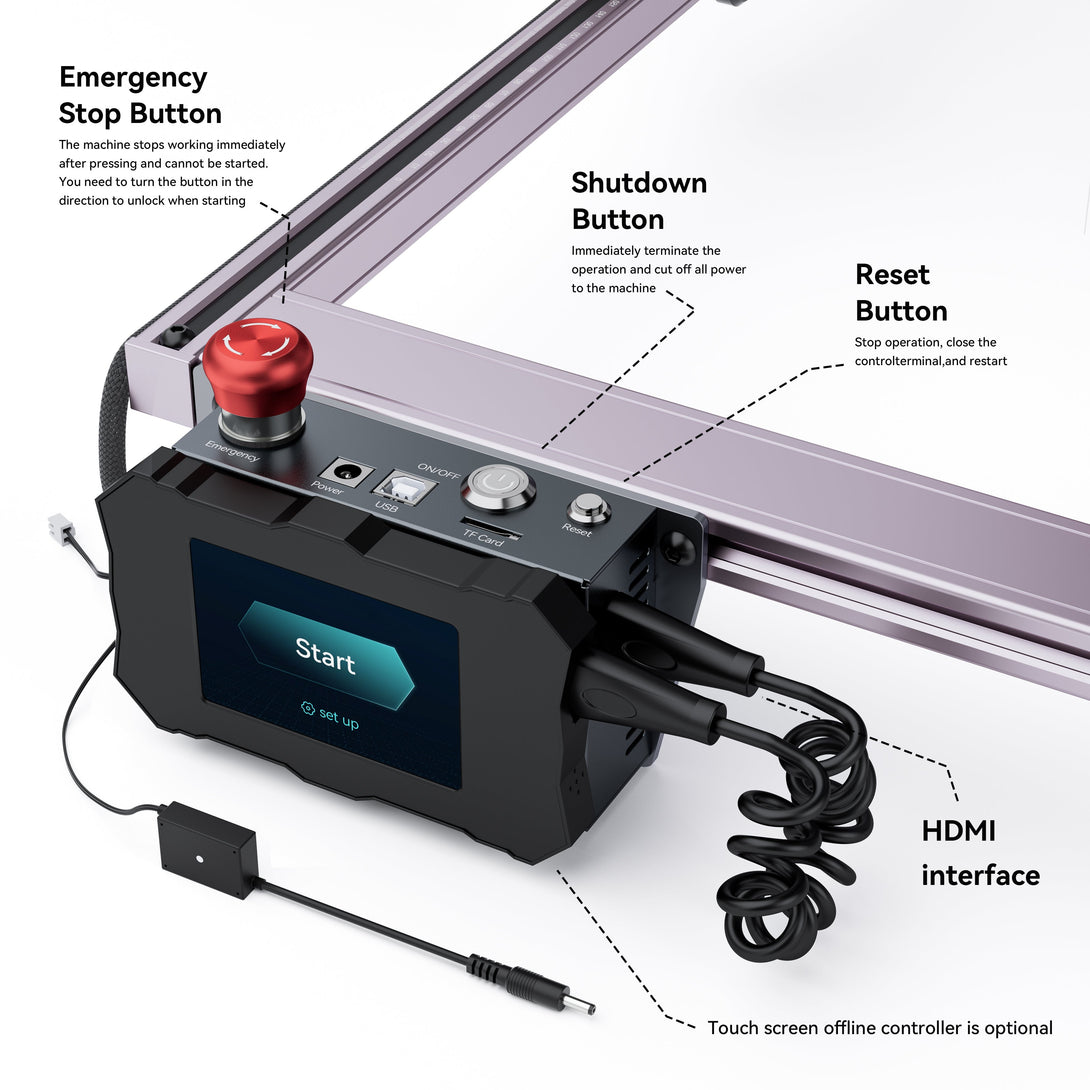 Atomstack AIC1 Auto Air Assist System for Laser Engraving Machine - Atomstack EU