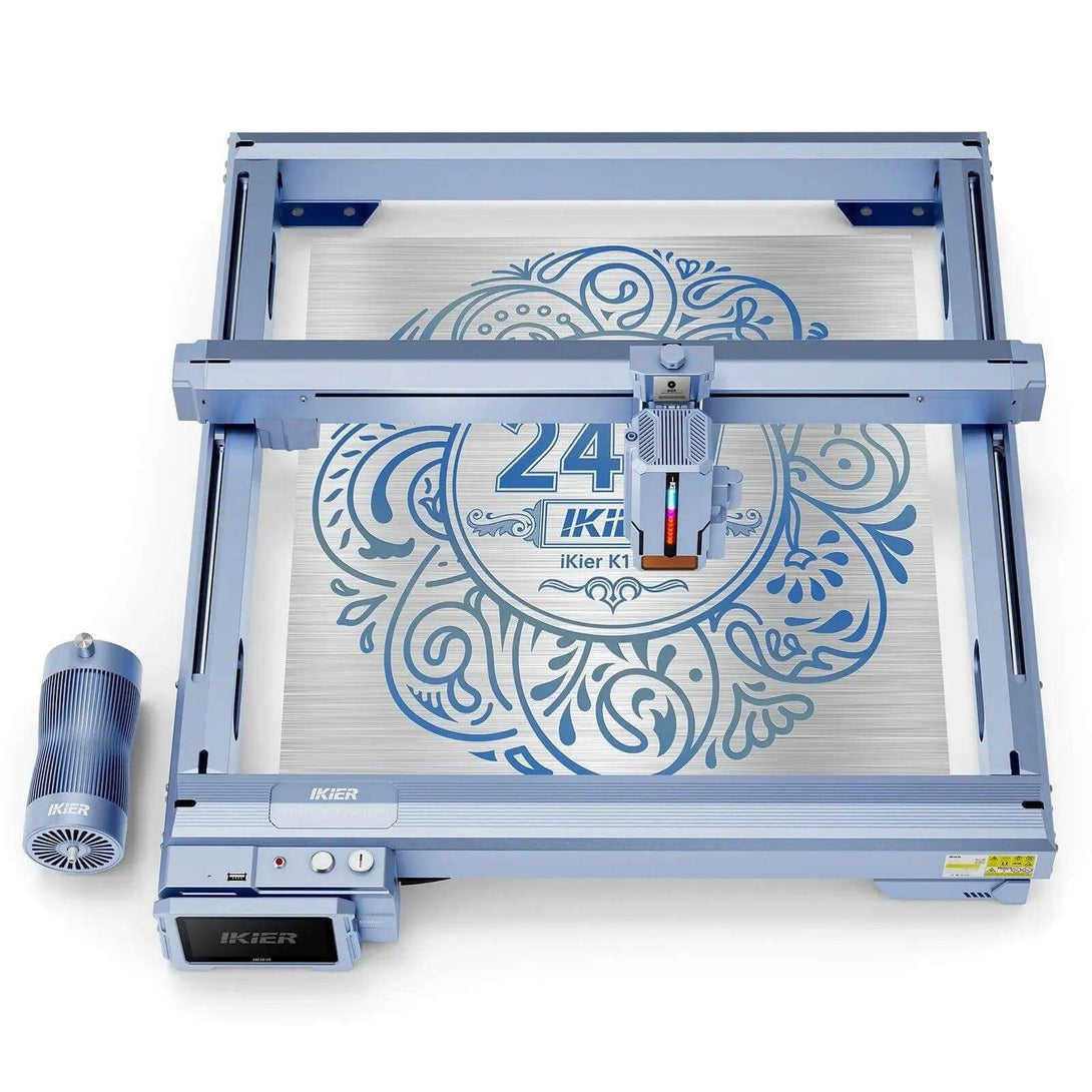 Full top view of iKier K1 Pro 24W Laser Engraving Machine