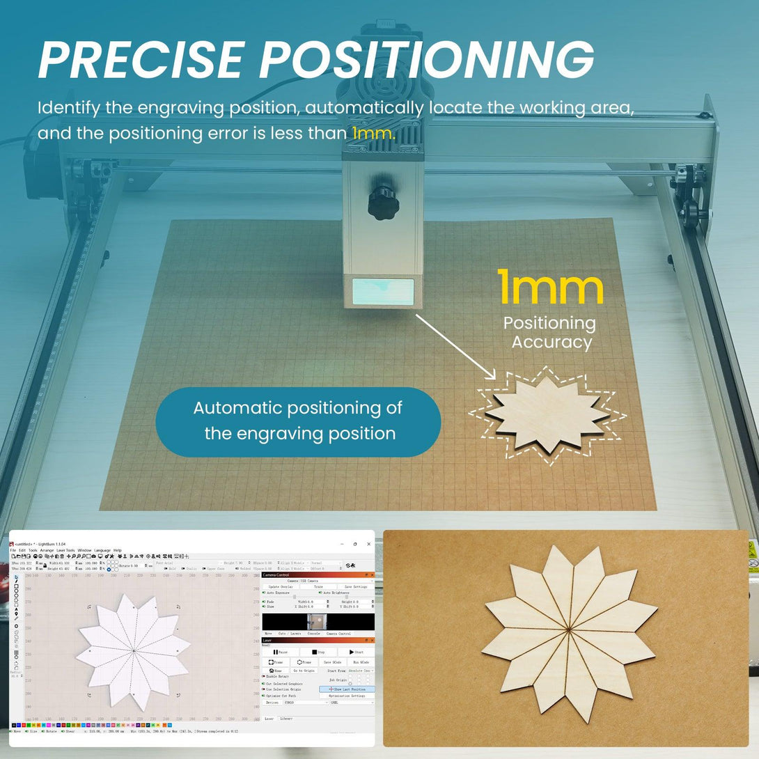 Atomstack AC1 Lightburn Camera Precise Positioning For Laser Engraving Machine - Atomstack EU